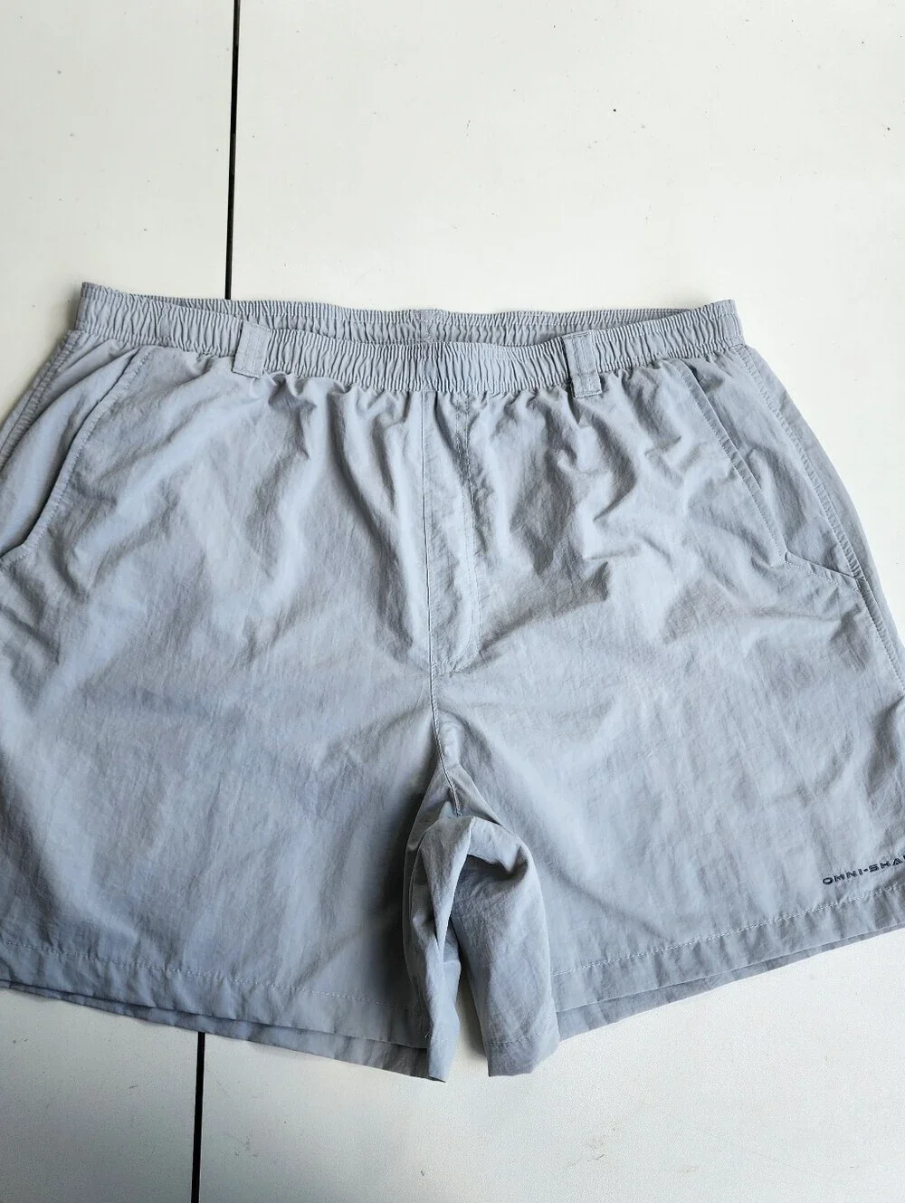 COLUMBIA Shorts Men's L Nylon Elastic Drawstring 6